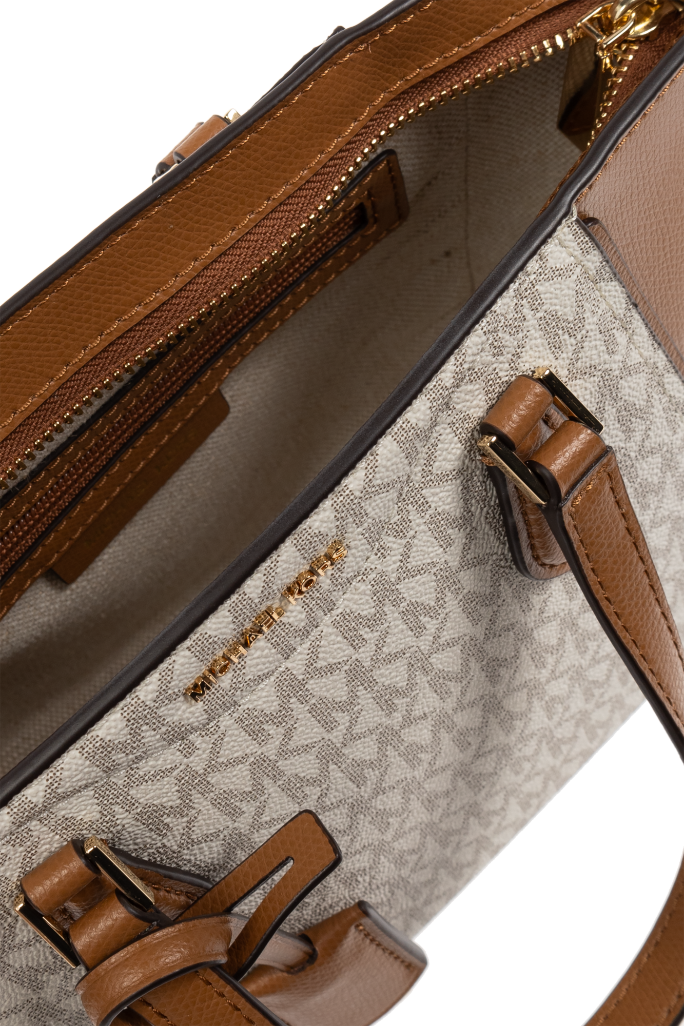 MICHAEL KORS ベージュ ビジネスバッグ最新
